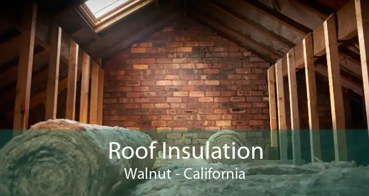 Roof Insulation Walnut - California