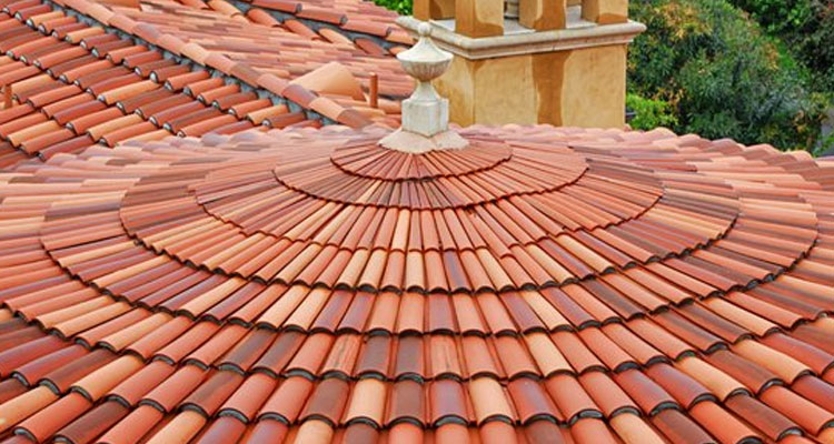 Concrete Clay Tile Roof Walnut