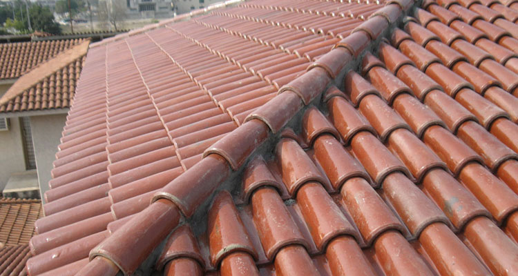 Spanish Clay Roof Tiles Walnut